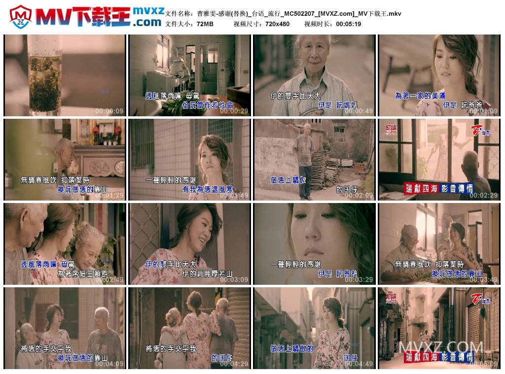 曹雅雯-感谢(替换)_台语_流行_MC502207